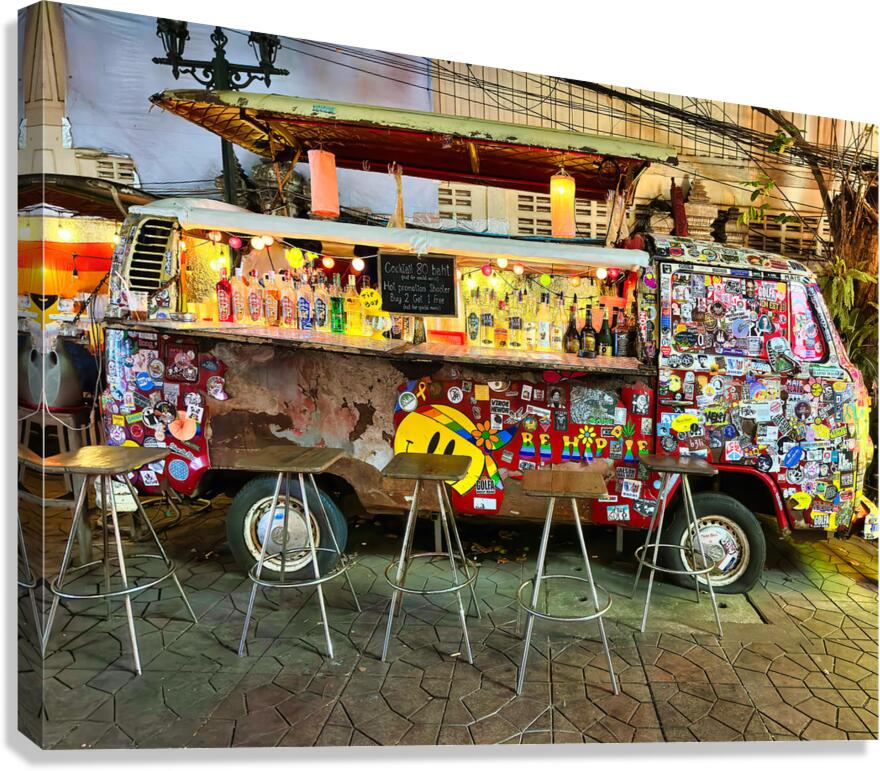 Urban Cocktail Canvas Print