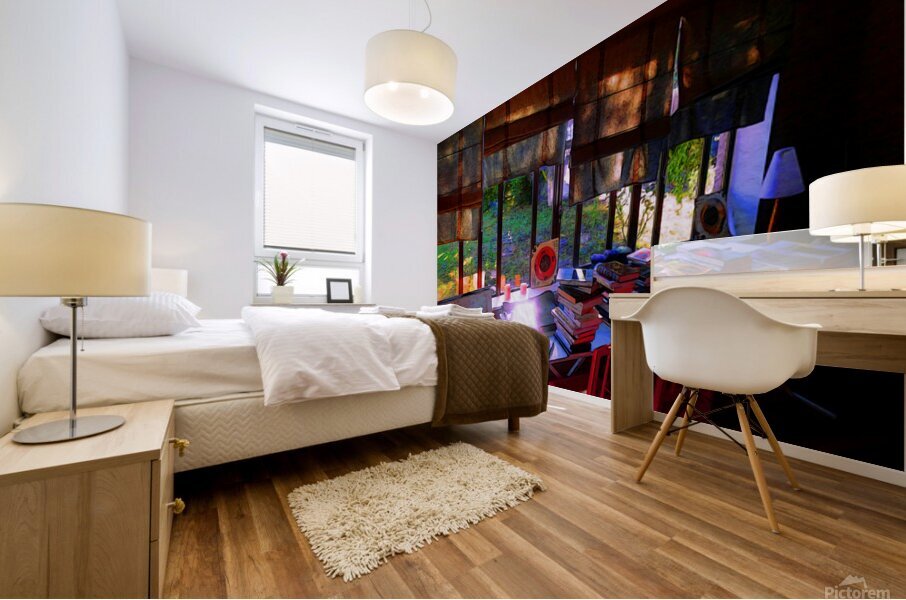 Jardin secret Mural print