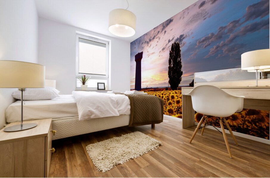 Gardiens Mural print