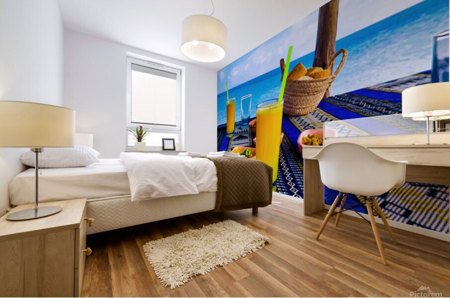 Pause Mural print