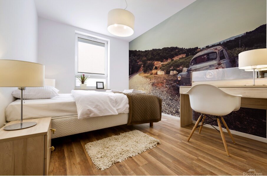 La Derniere Halte Mural print