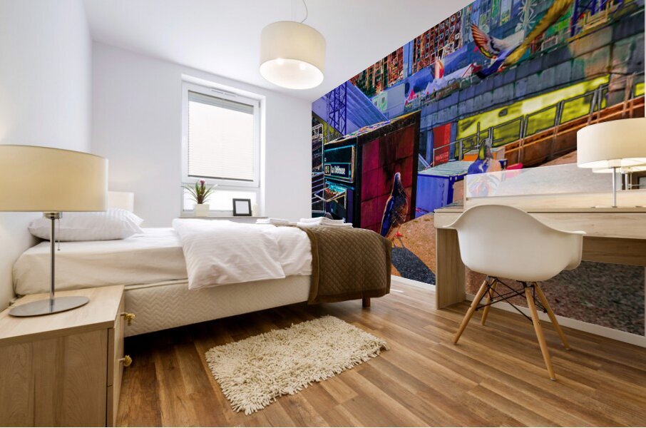 Cyber Defense Mural print