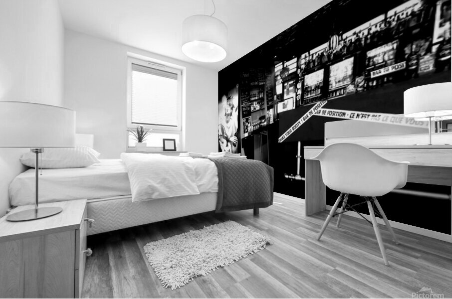 Le Zinc Mural print