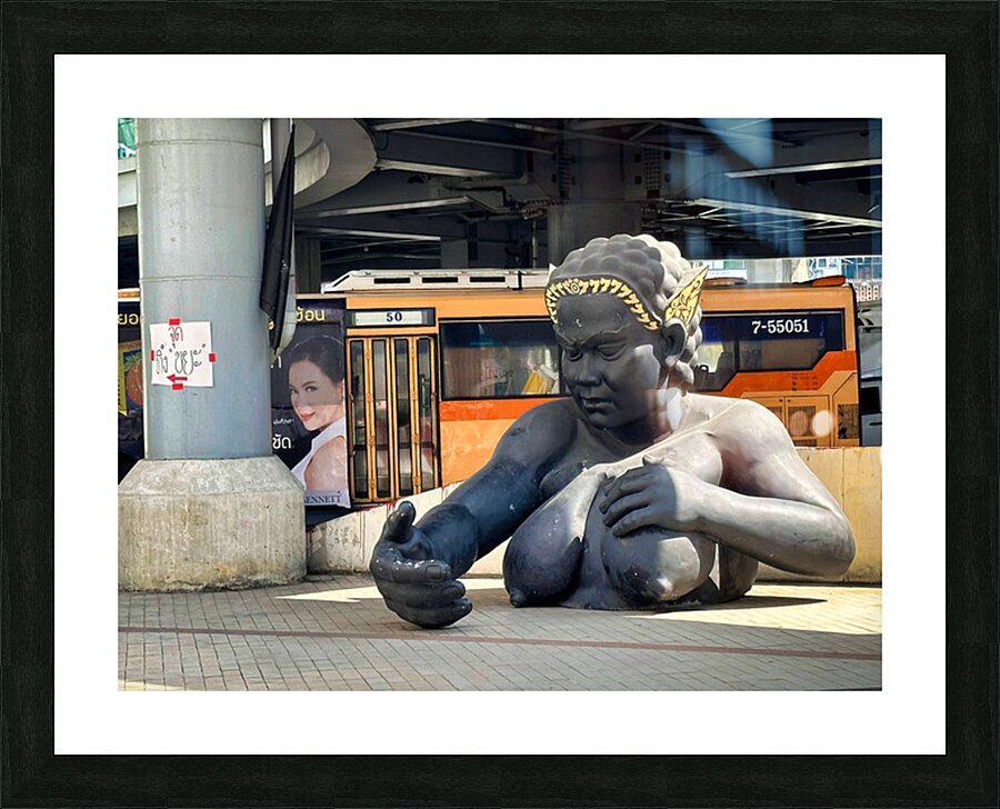 Massif Urbain Picture Frame print
