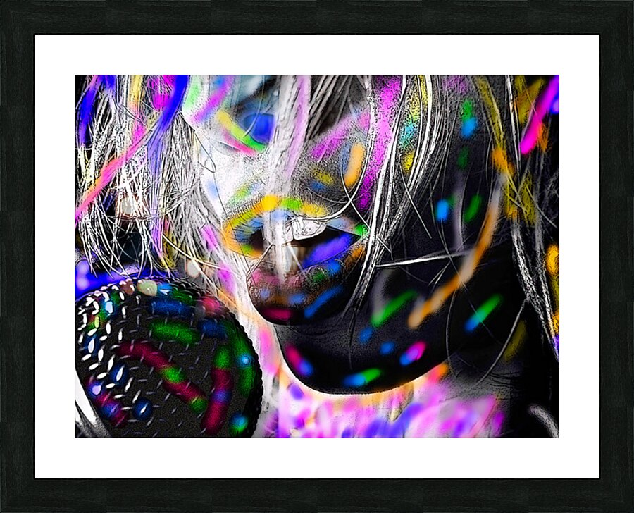 Synesthesia Picture Frame print
