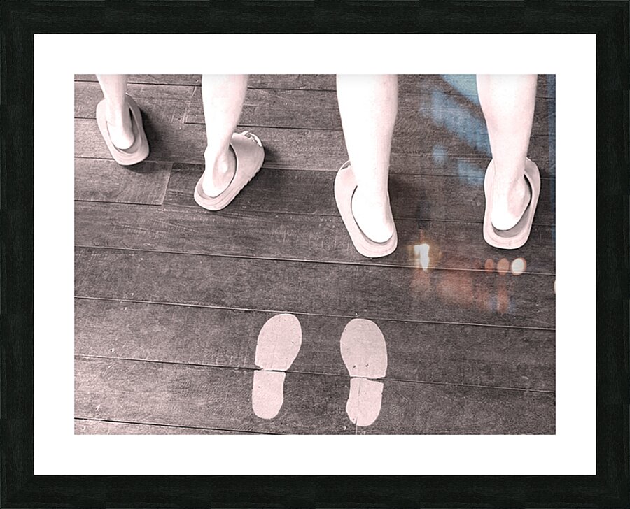 Empreintes Picture Frame print