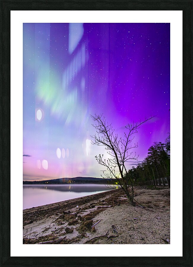 Pastel Horizons Picture Frame print