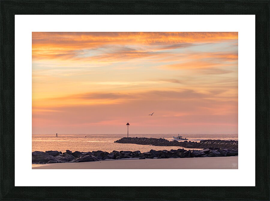 Adrift Picture Frame print