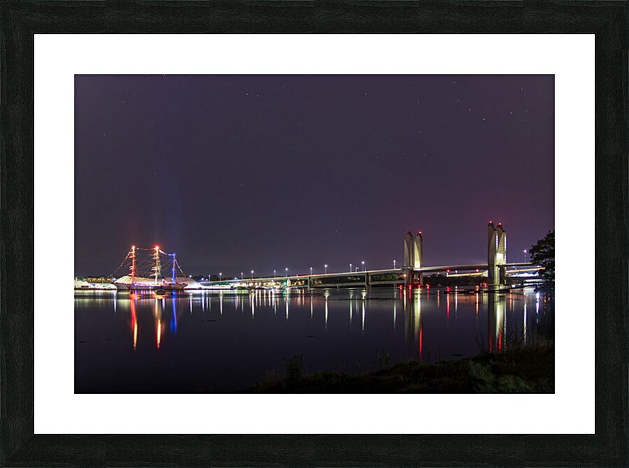 Dark Eagle Picture Frame print