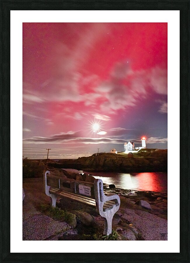 Auroras Waltz Picture Frame print
