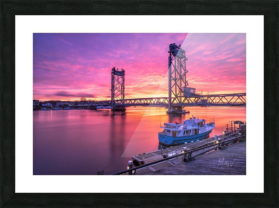 Halcyon Sunrise Picture Frame print