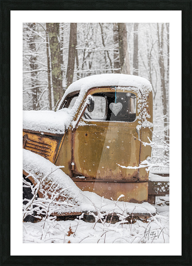 Vintage Love Picture Frame print