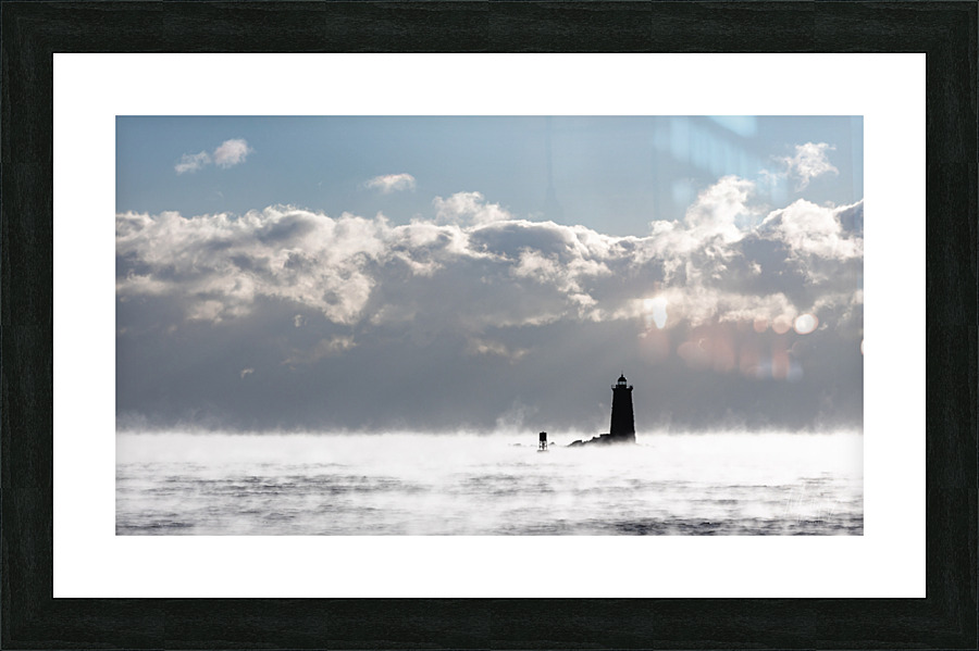 Frigid Dawn Picture Frame print