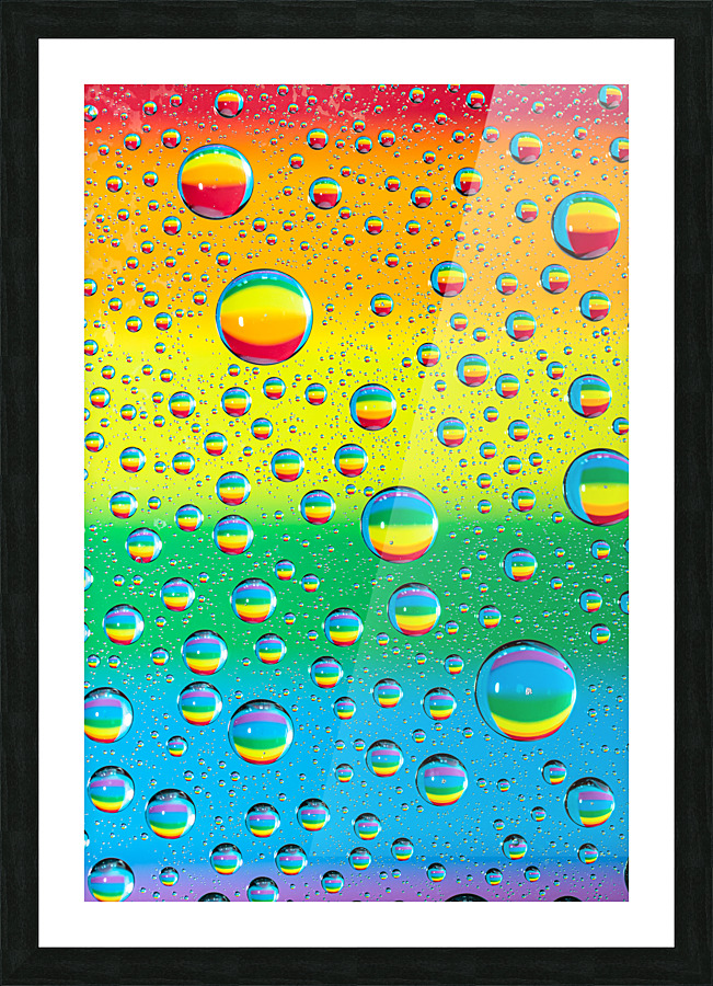 Spectrum Picture Frame print