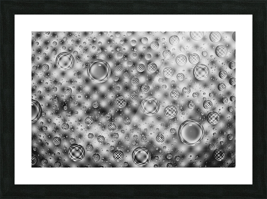 checked Picture Frame print