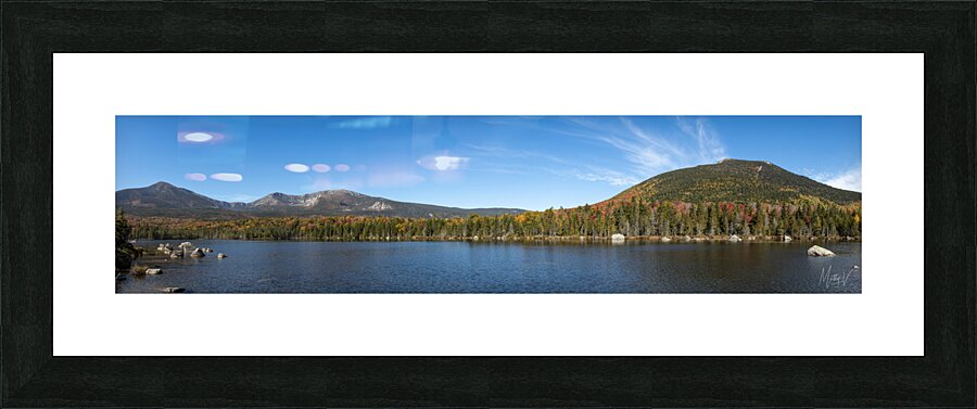 Sandy Stream Pond Picture Frame print