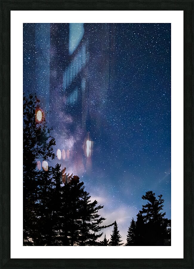 Not Alone Picture Frame print