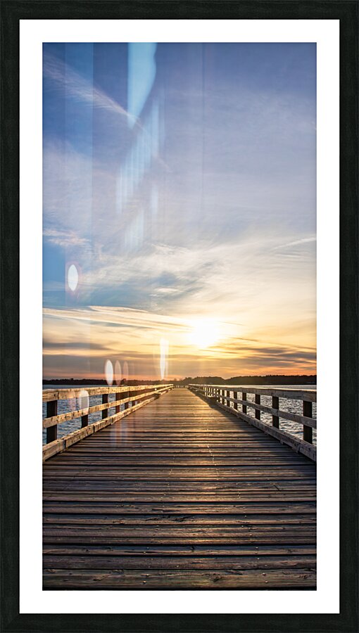 Embarcadere Picture Frame print