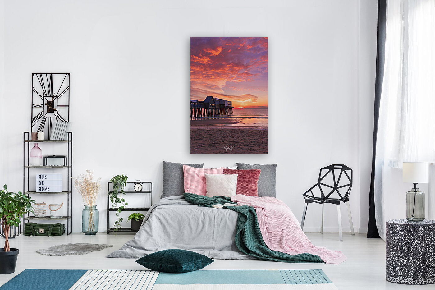 Old Orchard Beach Burn Reproduction