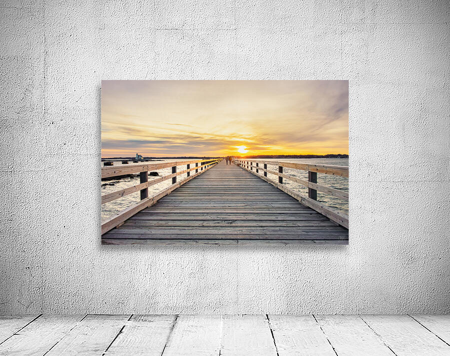 Couples Sunset Stroll Wall Preview