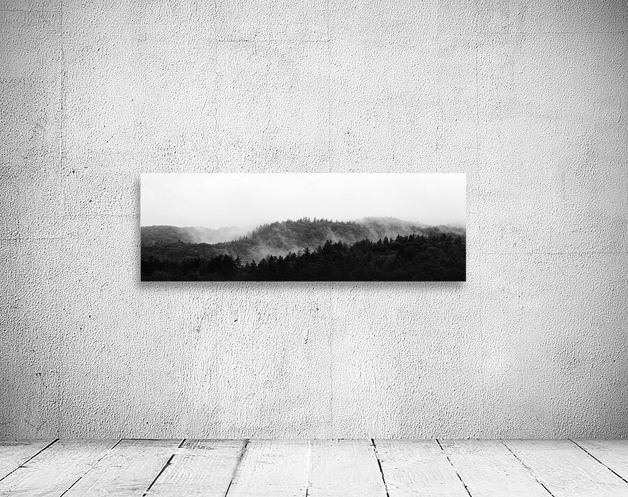 Misty Sided Mountains Wall Preview