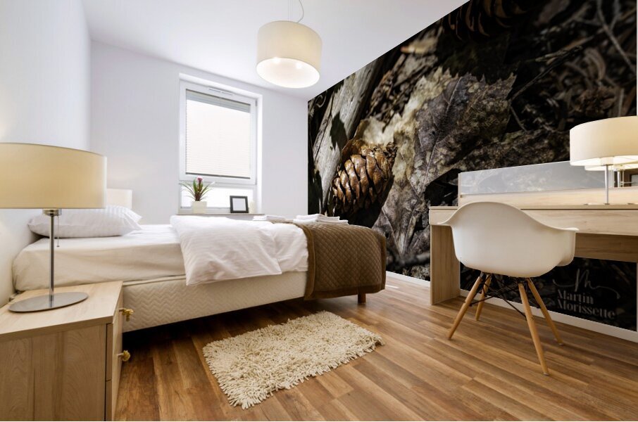 Shut elle dort   Mural print