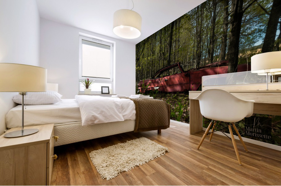 Nostalgie 66 Mural print