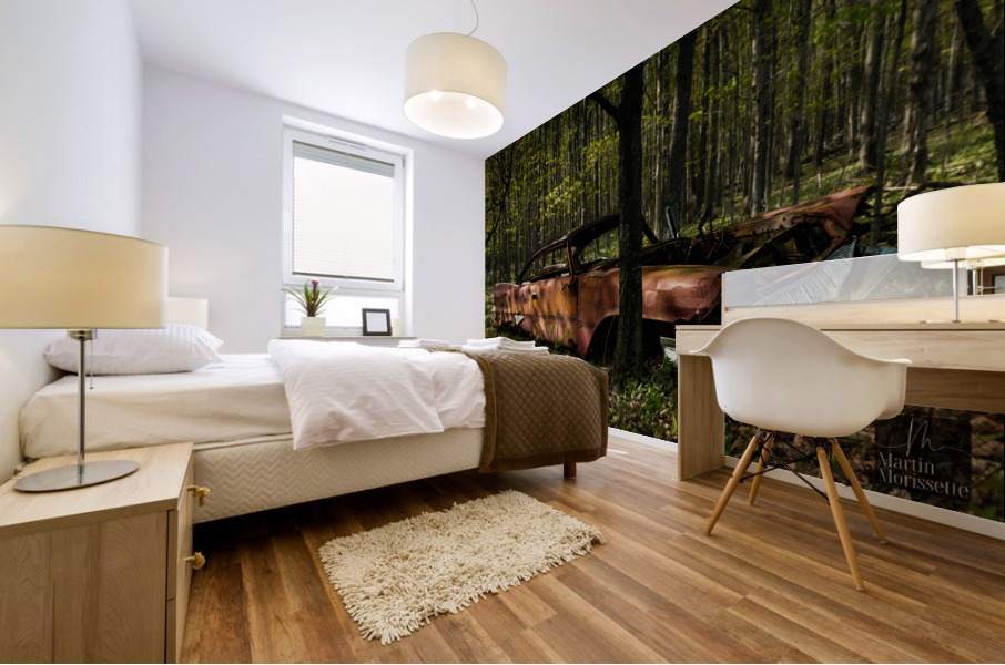 Nostalgie 68 Mural print
