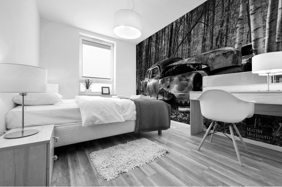 Nostalgie 74 Mural print