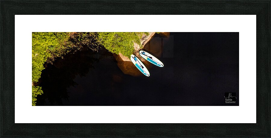 Paddle relax 2 Picture Frame print