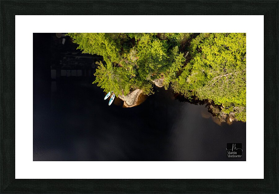 Paddle relax 3 Picture Frame print