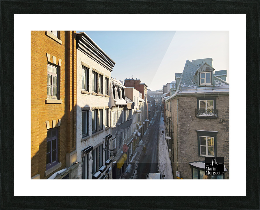 Vieux Quebec Picture Frame print