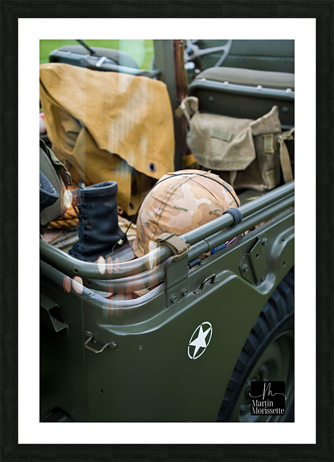 Collection army Picture Frame print