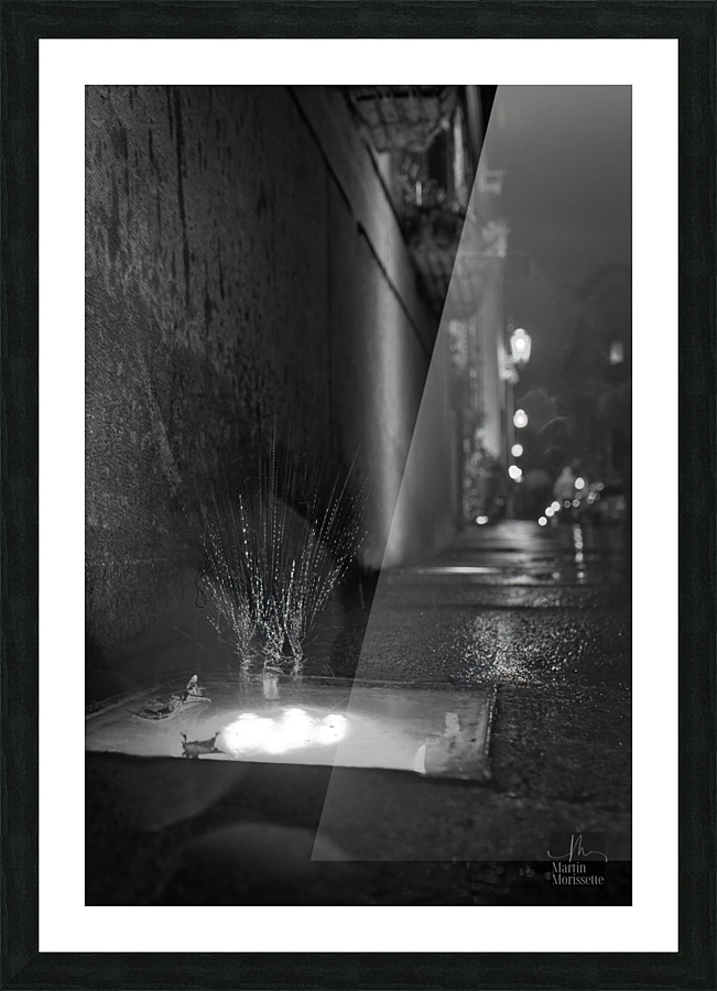 Splash Picture Frame print