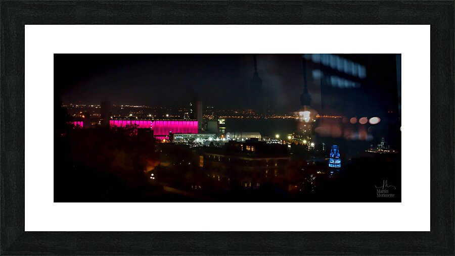 Port de Quebec Picture Frame print