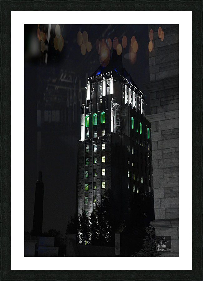 Price Building Picture Frame print