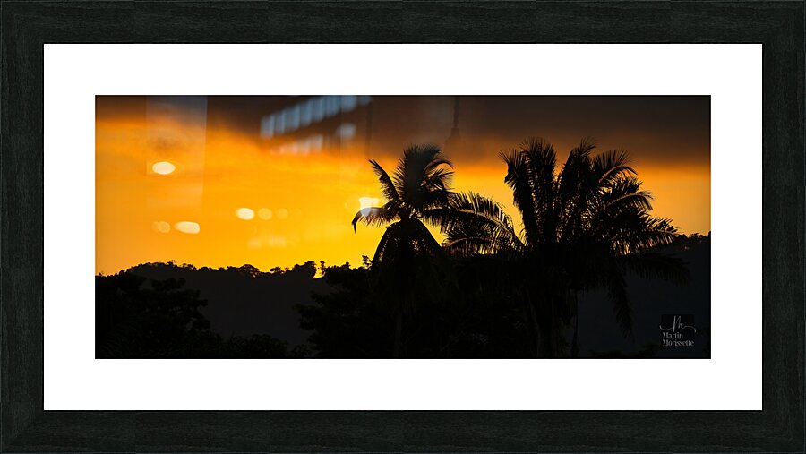Sunset CR Picture Frame print
