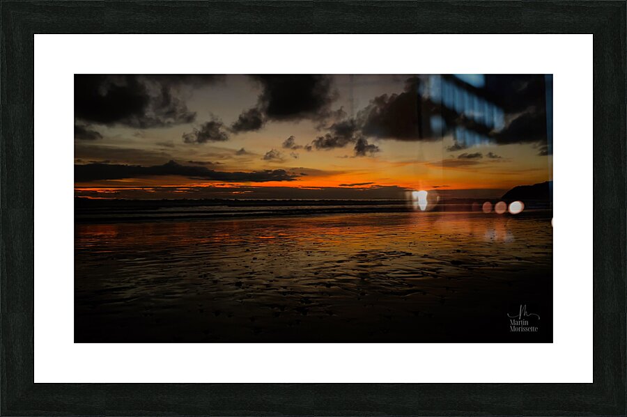 Sunset CR Picture Frame print