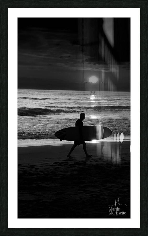 Surf Picture Frame print