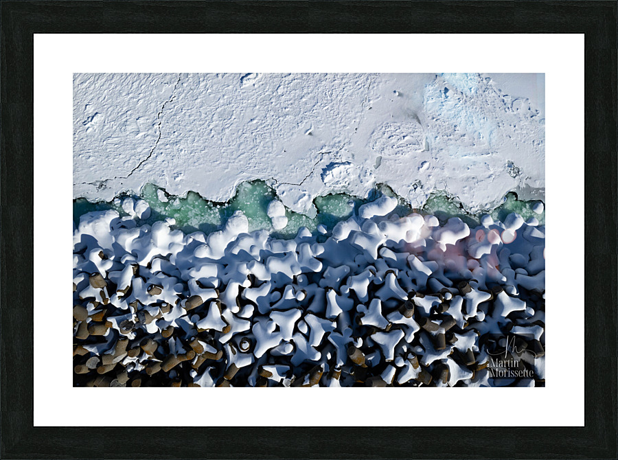 Hiver Gaspesien Picture Frame print