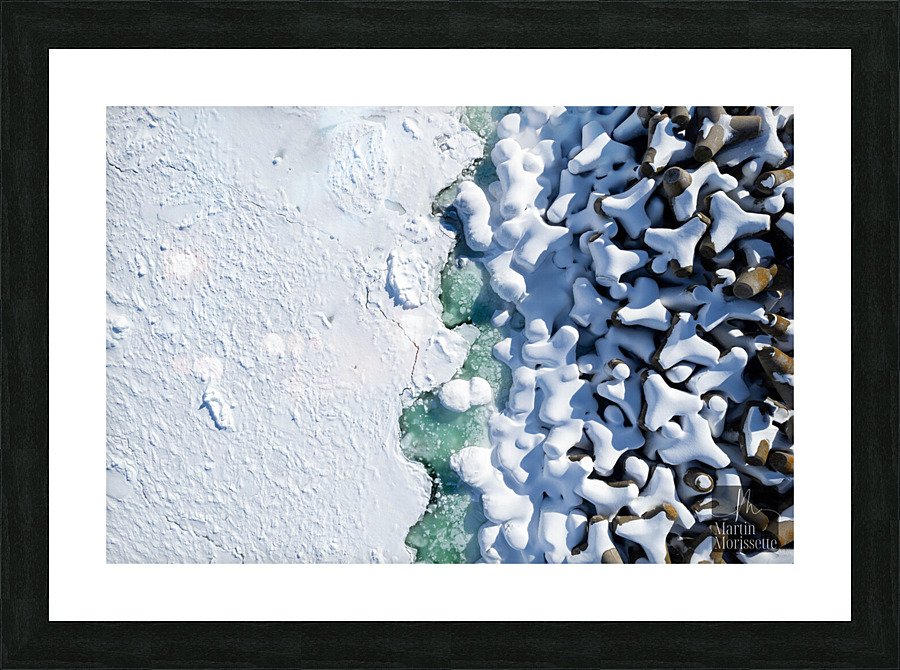 Hiver Gaspesien Picture Frame print