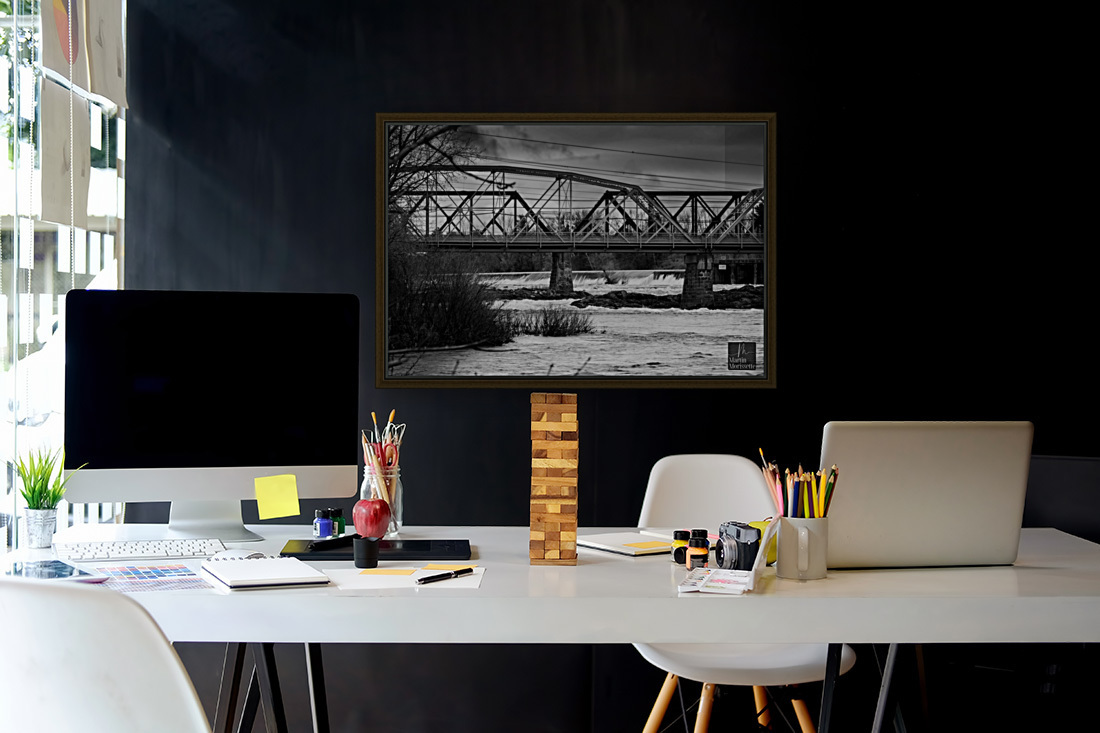 sous le pont  Reproduction
