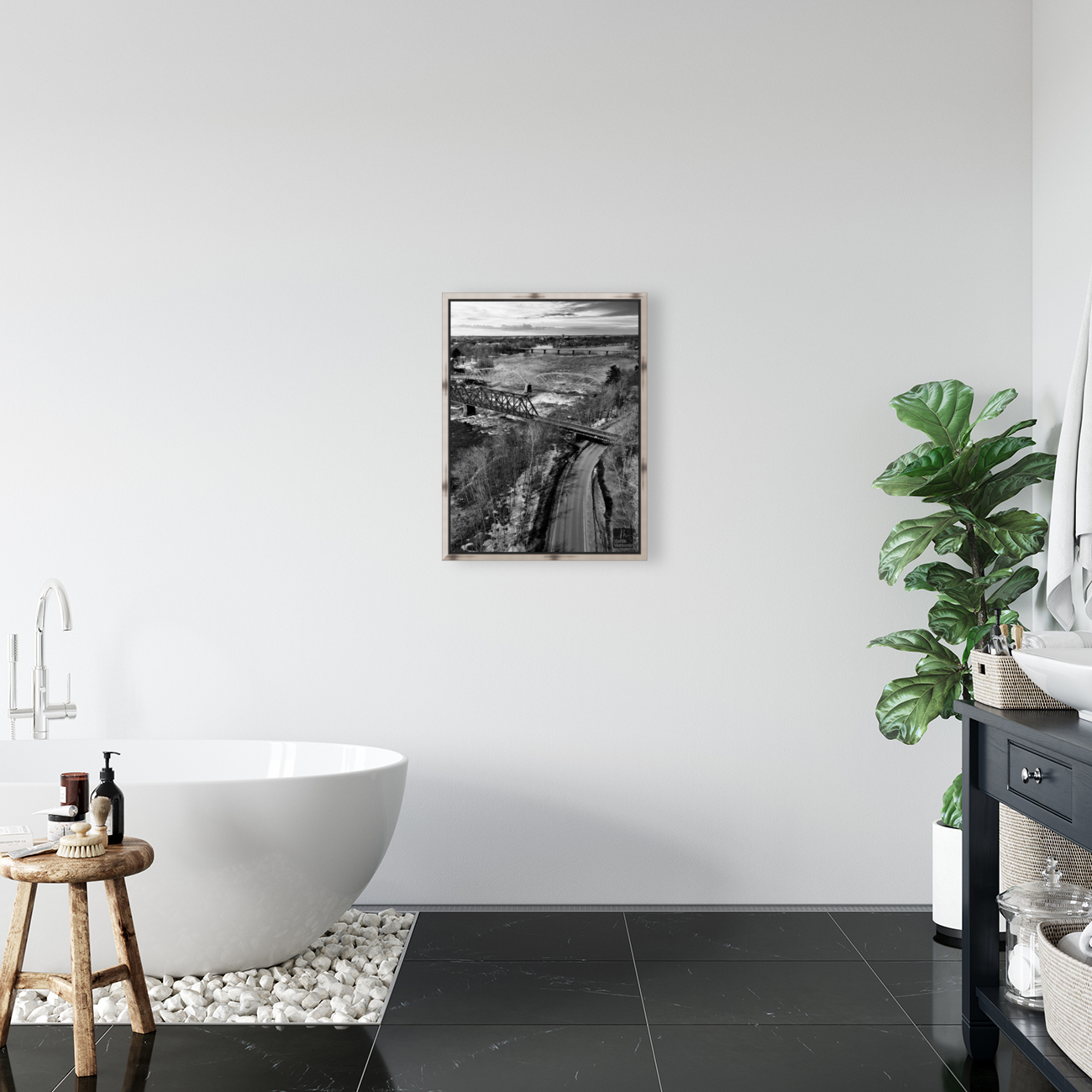 les trois ponts  Reproduction