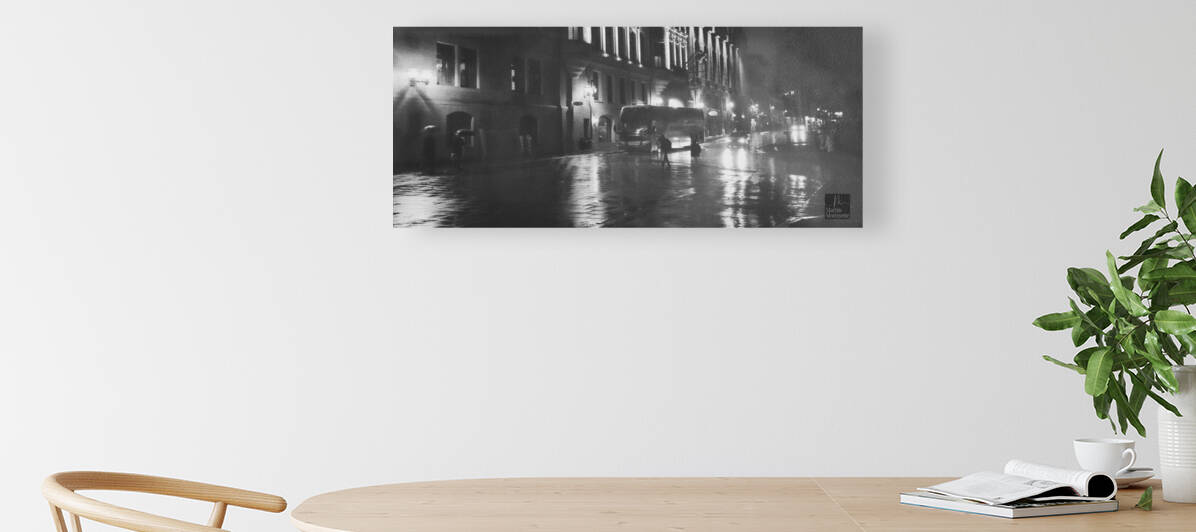 Sous la pluie Reproduction