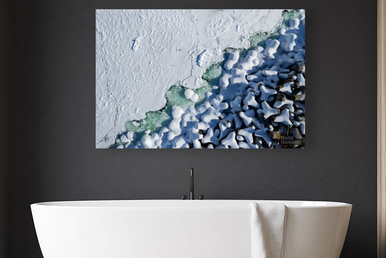 Drop view ocean Reproduction