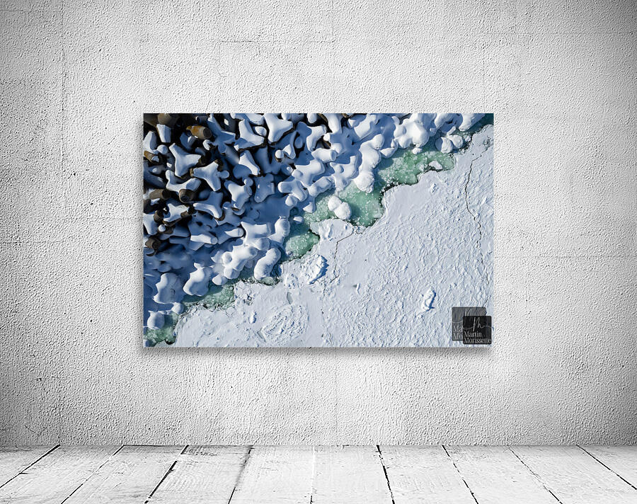 Drop view ocean Wall Preview