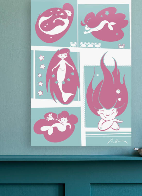 Mermaid Cuties Reproduction