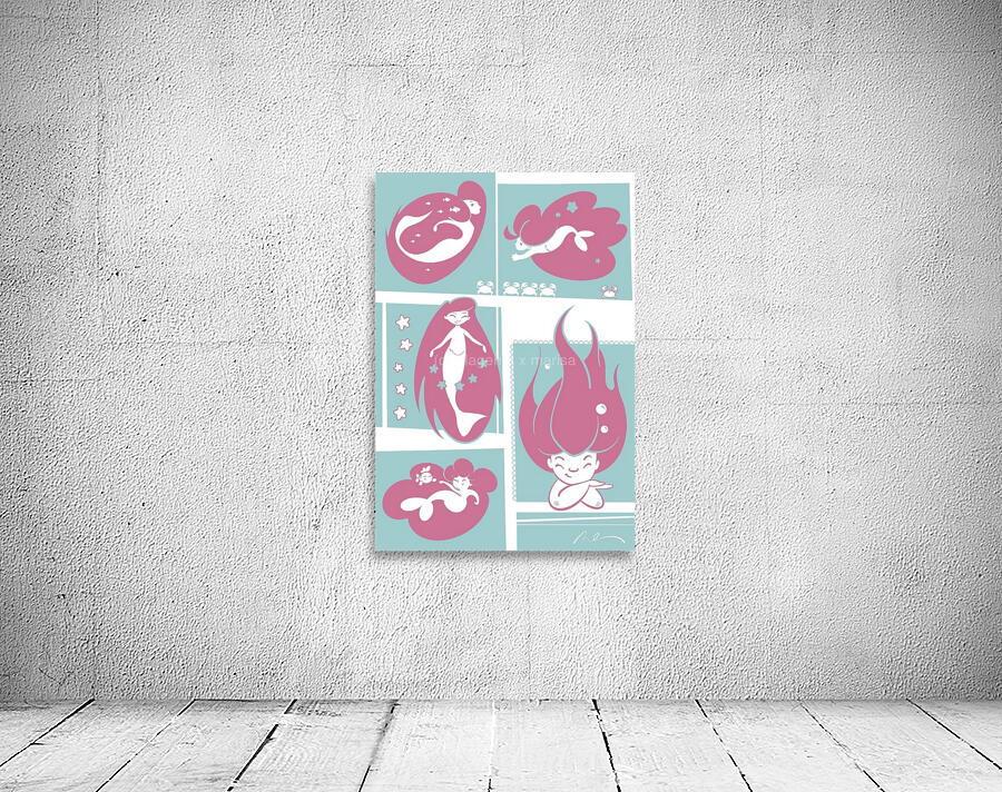 Mermaid Cuties Wall Preview