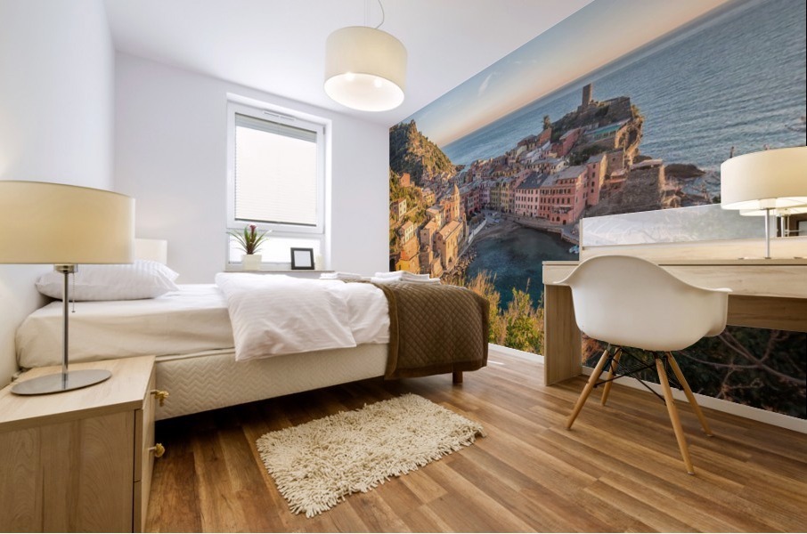 Vernazza Mural print