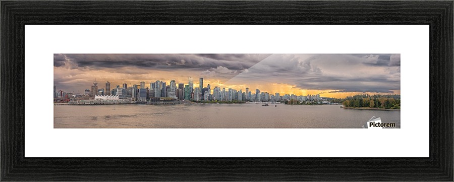 Vancouver Picture Frame print